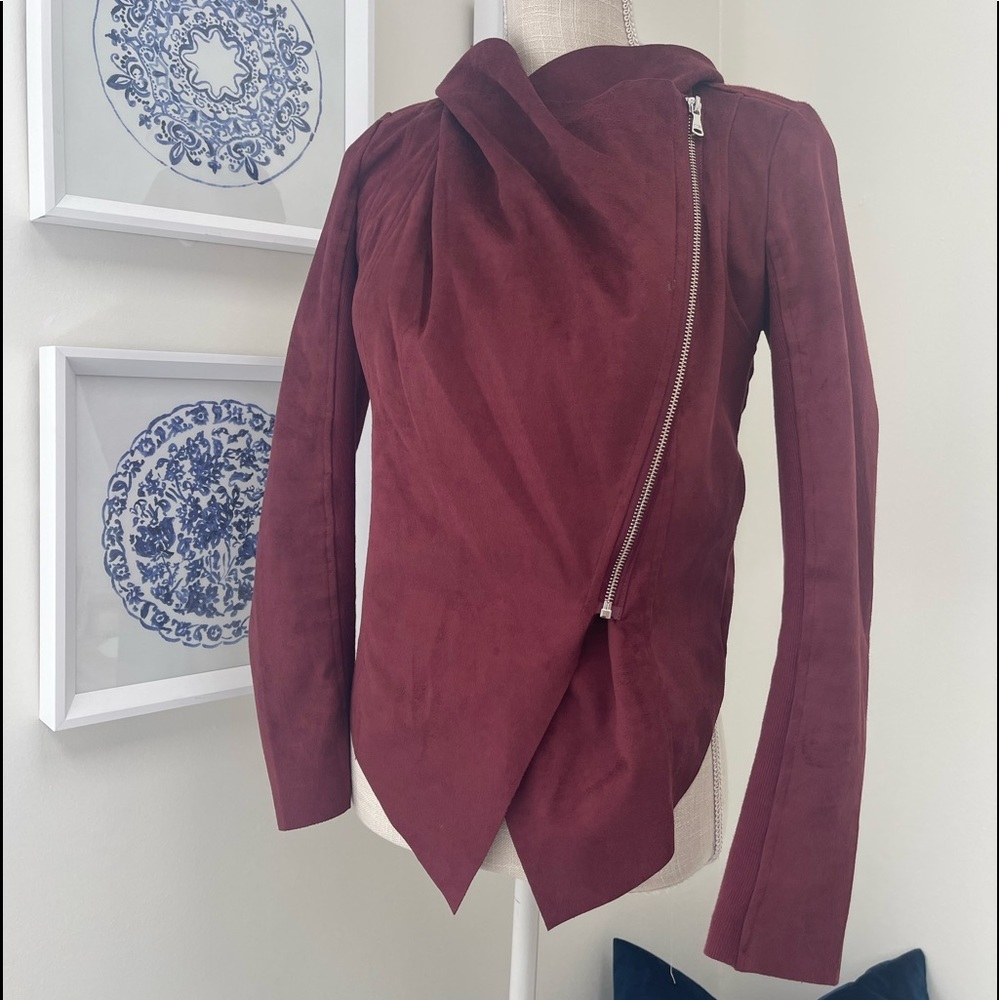 VIGROSS BURGUNDY SUEDE JACKEY🍷🍷🍷 - Picture 4 of 4